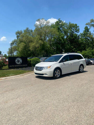 2012 Honda Odyssey for sale at Station 45 AUTO REPAIR AND AUTO SALES in Allendale MI