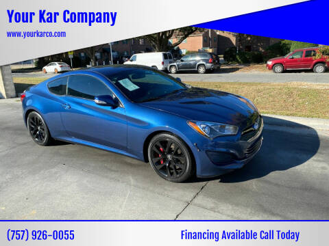 2016 Hyundai Genesis Coupe for sale at Your Kar Company in Norfolk VA