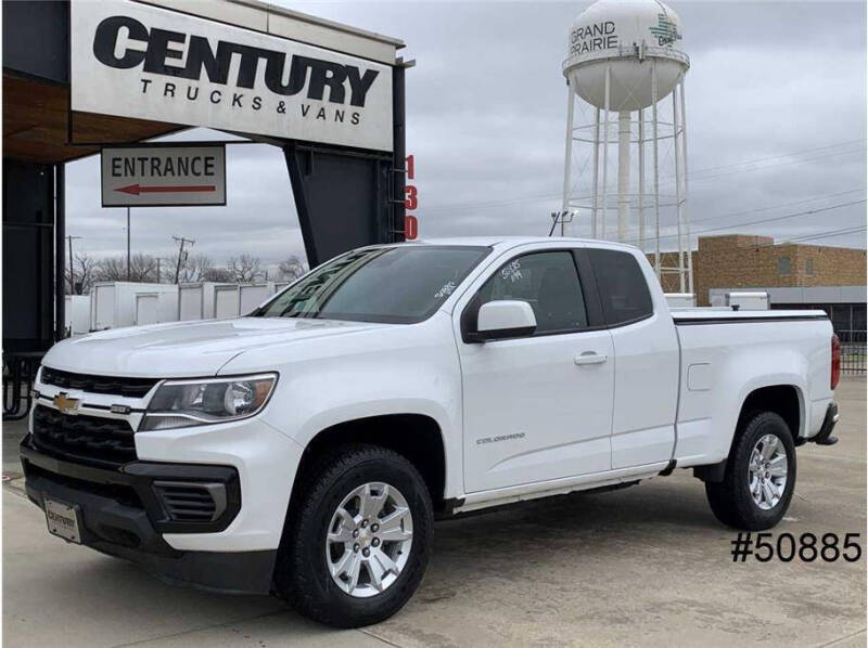 2021 Chevrolet Colorado for sale at CENTURY TRUCKS & VANS in Grand Prairie TX