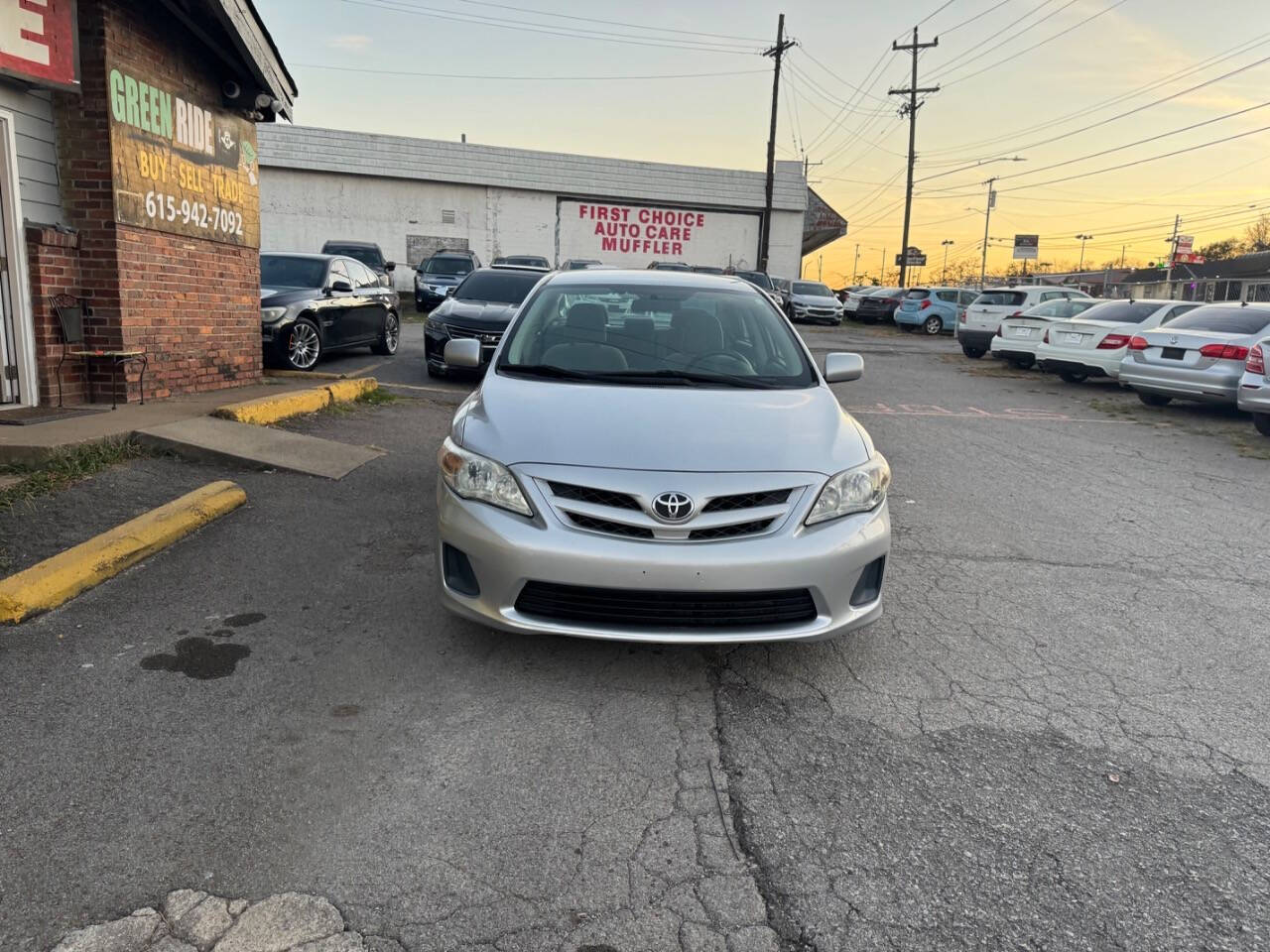 2013 Toyota Corolla for sale at Green Ride LLC in NASHVILLE, TN