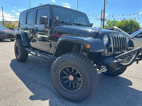2014 Jeep Wrangler Unlimited for sale at Lion's Auto INC in Denver CO