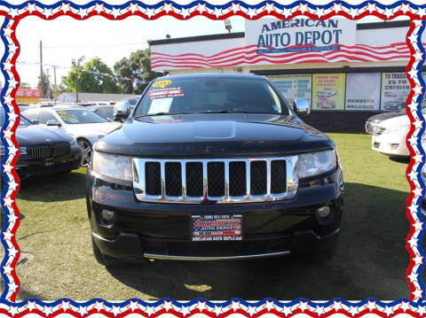 2012 Jeep Grand Cherokee for sale at American Auto Depot in Modesto CA