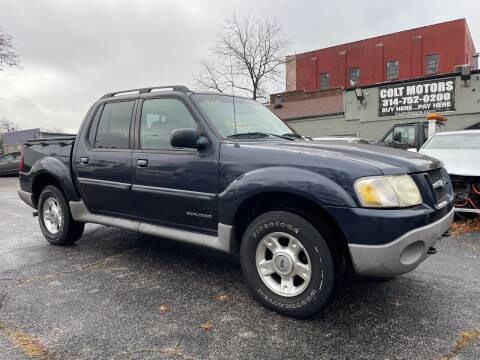 2001 Ford Explorer Sport Trac for sale at COLT MOTORS in Saint Louis MO