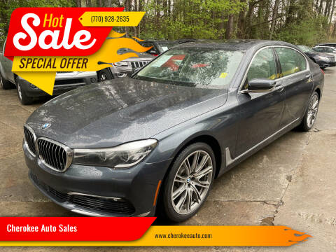 2016 BMW 7 Series for sale at Cherokee Auto Sales in Acworth GA