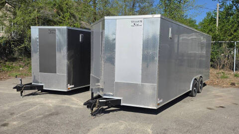 2026 Titanium  8.5x20 enclosed trailer