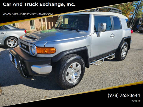 2008 Toyota FJ Cruiser for sale at Car and Truck Exchange, Inc. in Rowley MA
