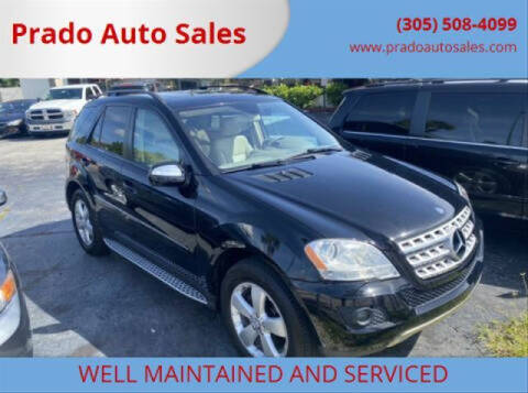 2009 Mercedes-Benz M-Class for sale at Prado Auto Sales in Miami FL