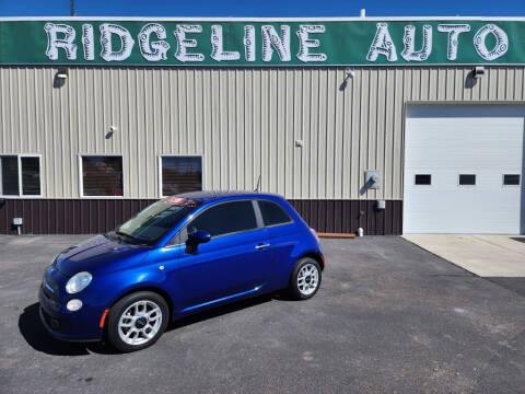 2013 FIAT 500 for sale at RIDGELINE AUTO in Chubbuck ID