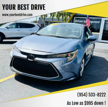 2020 Toyota Corolla for sale at YOUR BEST DRIVE in Oakland Park FL