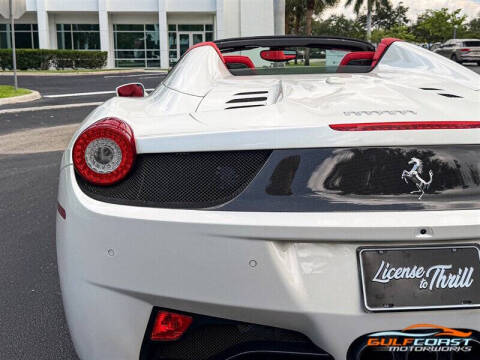 2014 Ferrari 458 Spider