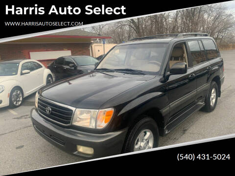2000 Toyota Land Cruiser for sale at Harris Auto Select in Winchester VA