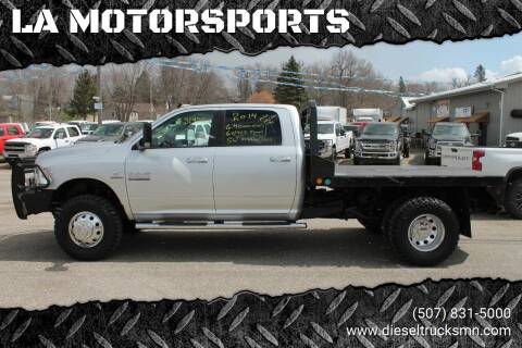 2014 RAM Ram Pickup 3500 for sale at L.A. MOTORSPORTS in Windom MN