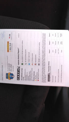 2014 Nissan Altima 2.5 SV