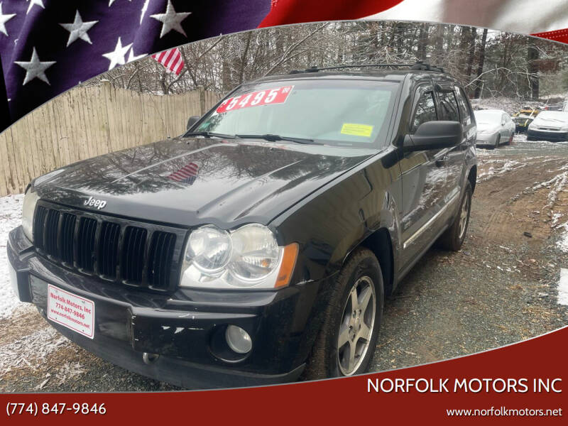 2006 Jeep Grand Cherokee for sale at Norfolk Motors Inc in Norfolk MA