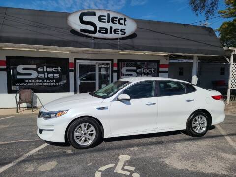 2016 Kia Optima for sale at Select Sales LLC in Little River SC
