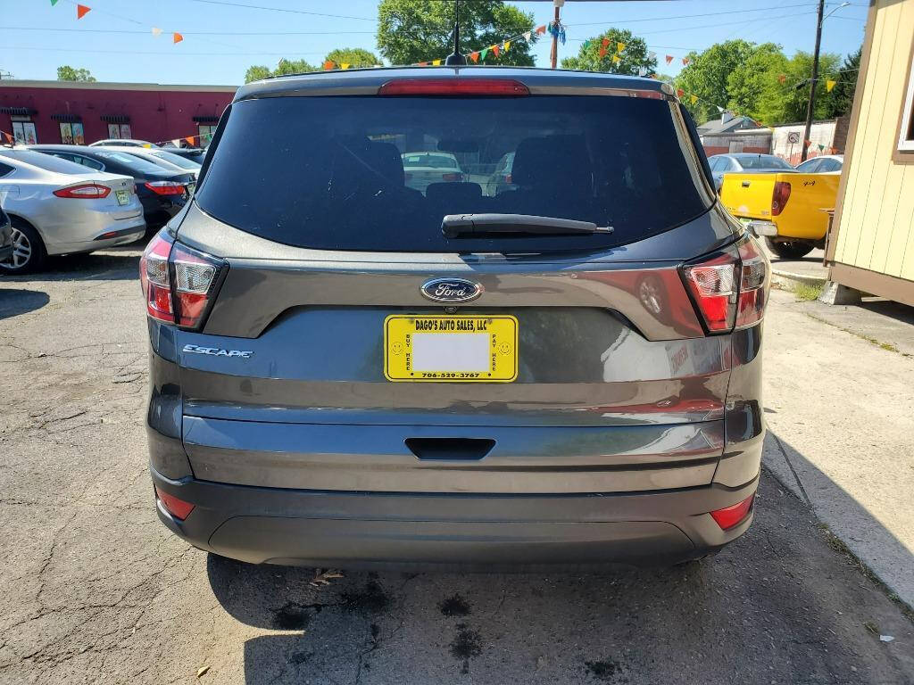 2017 Ford Escape for sale at DAGO'S AUTO SALES LLC in Dalton, GA