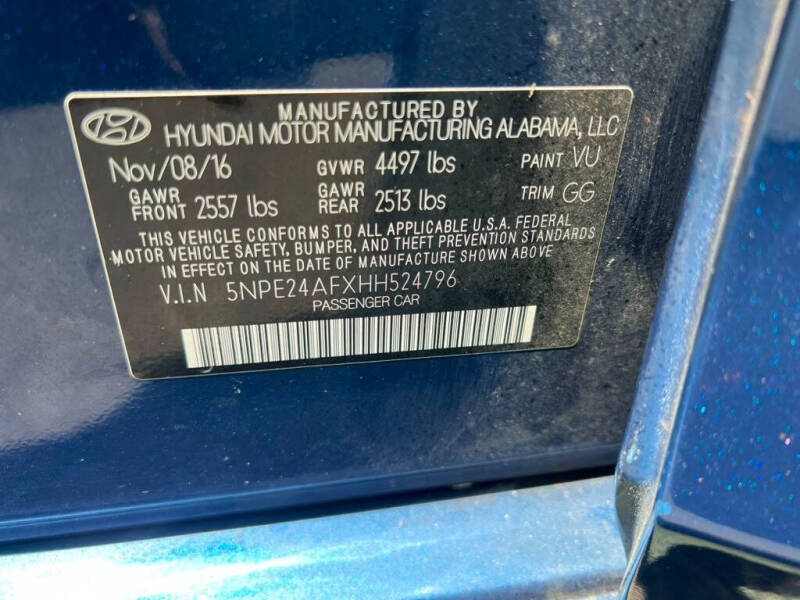 2017 Hyundai Sonata SE