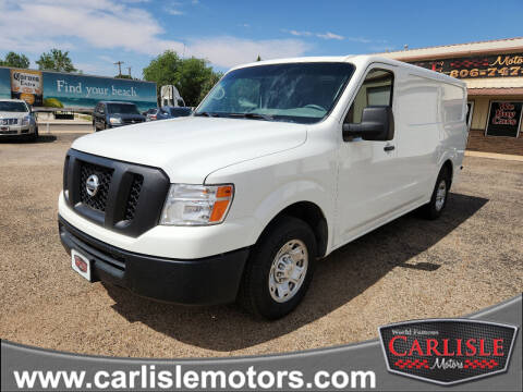 2018 Nissan NV for sale at Carlisle Motors in Lubbock TX