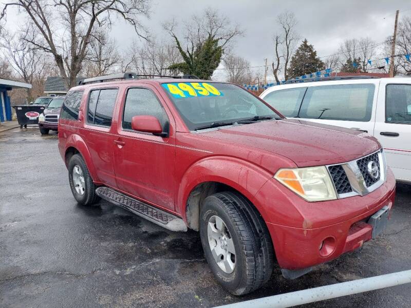 2005 Nissan Pathfinder for sale at JJ's Auto Sales in Independence MO