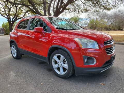 2015 Chevrolet Trax for sale at Crypto Autos of Tx in San Antonio TX