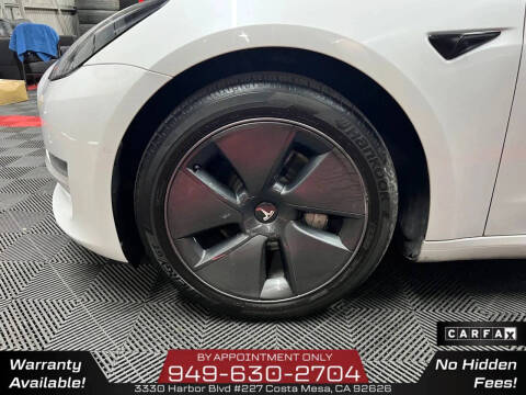 2021 Tesla Model 3 Standard Range Plus