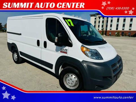 2017 RAM ProMaster for sale at SUMMIT AUTO CENTER in Summit IL