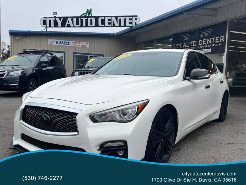 2015 Infiniti Q50 for sale at City Auto Center in Davis CA