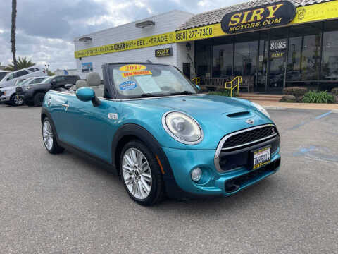 2017 MINI Convertible Cooper S