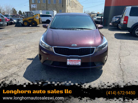 2018 Kia Forte for sale at Longhorn auto sales llc in Milwaukee WI