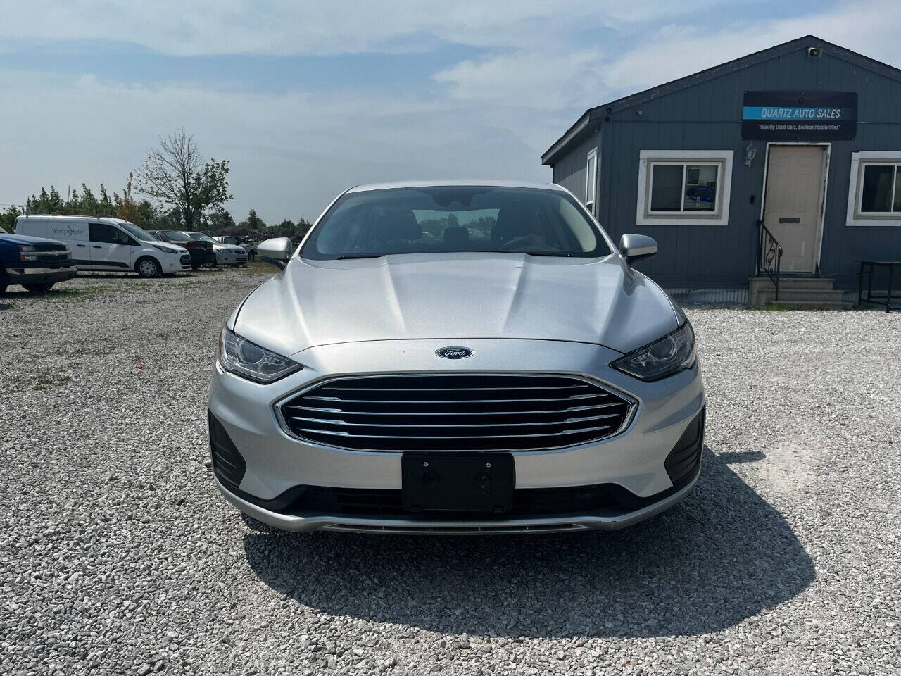 2019 Ford Fusion Hybrid for sale at Quartz Auto Sales in Indianapolis, IN