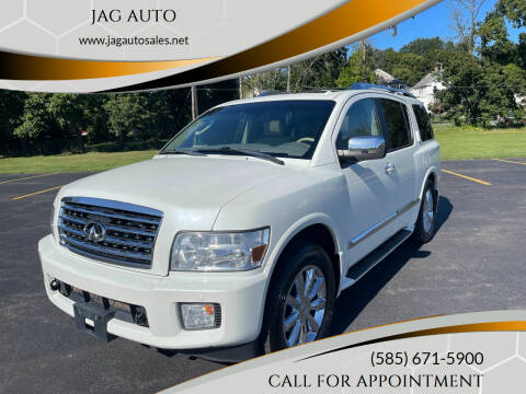 2009 Infiniti QX56 for sale at JAG AUTO in Webster NY