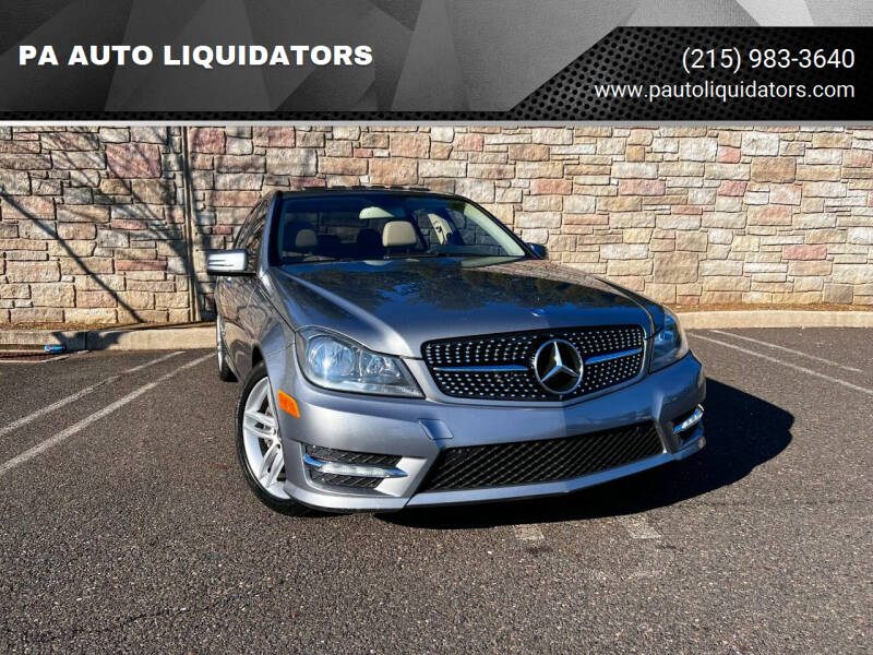 2013 Mercedes-Benz C-Class for sale at PA AUTO LIQUIDATORS in Huntingdon Valley PA