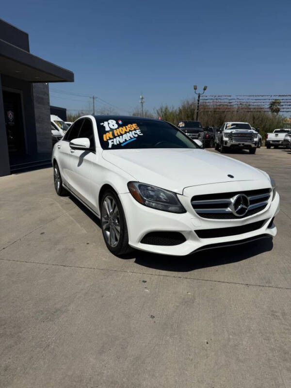 2018 Mercedes-Benz C-Class for sale at A & V MOTORS in Hidalgo TX