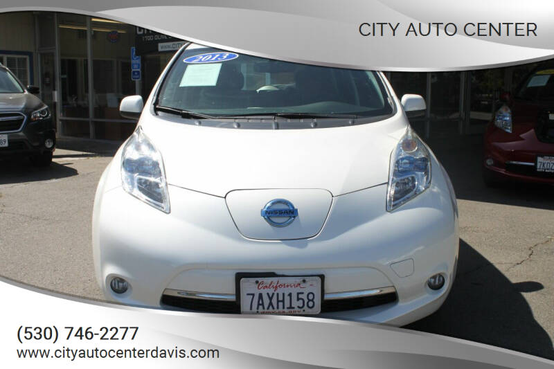 2013 Nissan LEAF for sale at City Auto Center in Davis CA