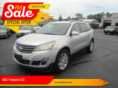 2015 Chevrolet Traverse for sale at A&S 1 Imports LLC in Cincinnati OH