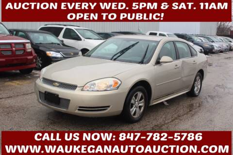 2012 Chevrolet Impala for sale at Waukegan Auto Auction in Waukegan IL