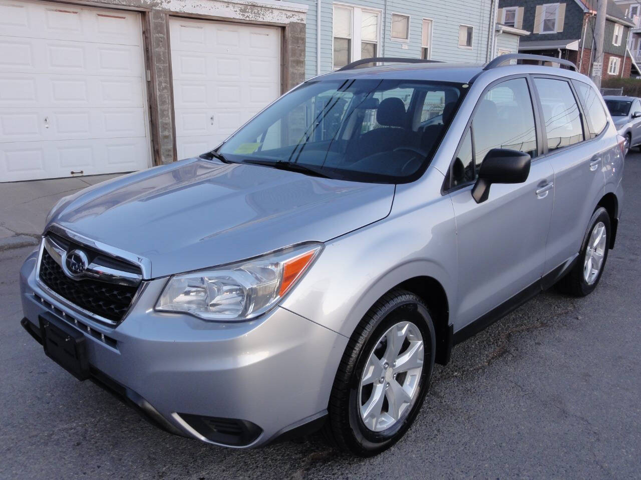 Silver 2015 Subaru Forester 2.5i AWD 2.5i 4dr Wagon CVT 1
