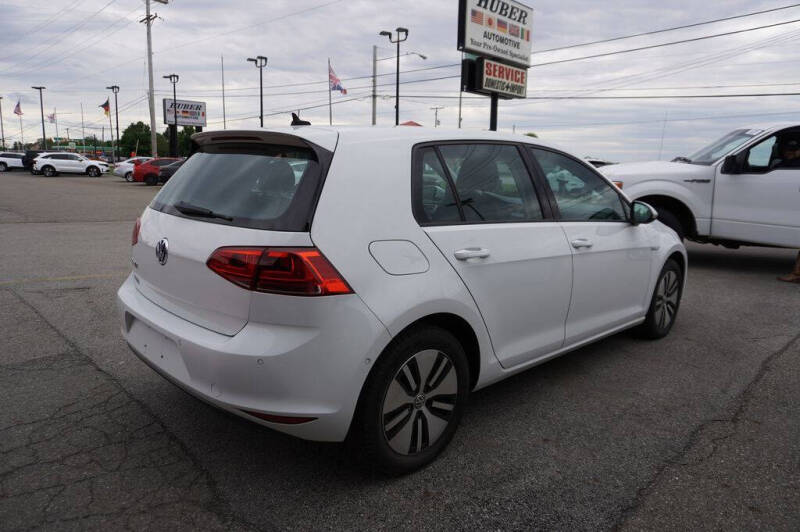 2016 Volkswagen e-Golf SEL Premium