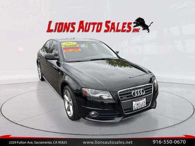 2012 Audi A4 2.0T quattro Premium Plus