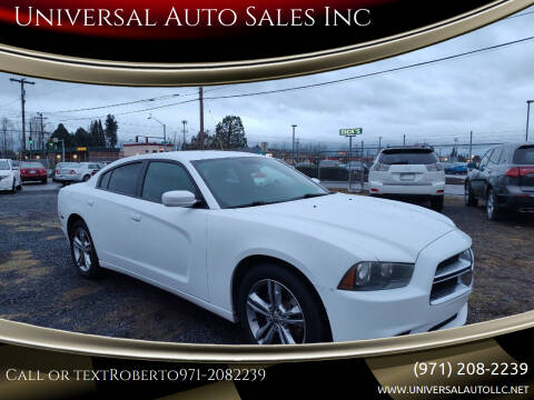 2012 Dodge Charger for sale at Universal Auto Sales Inc in Salem OR