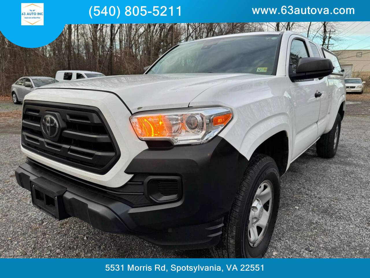 2019 Toyota Tacoma for sale at 63 Auto Inc in Spotsylvania, VA