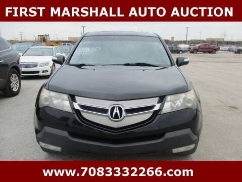2007 Acura MDX for sale at First Marshall Auto Auction in Harvey IL