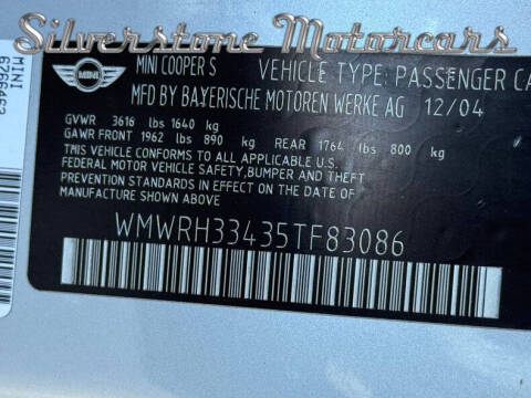 2005 MINI Cooper S