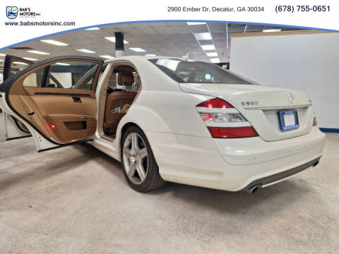2008 Mercedes-Benz S-Class S 550 4MATIC