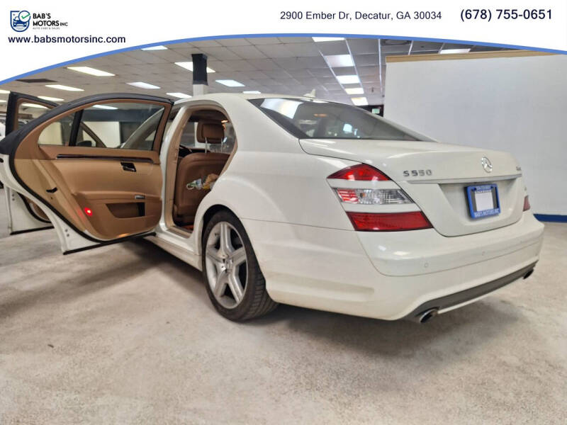 2008 Mercedes-Benz S-Class S 550 4MATIC