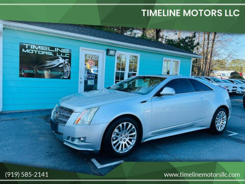 2011 Cadillac CTS for sale at Timeline Motors LLC in Clayton NC