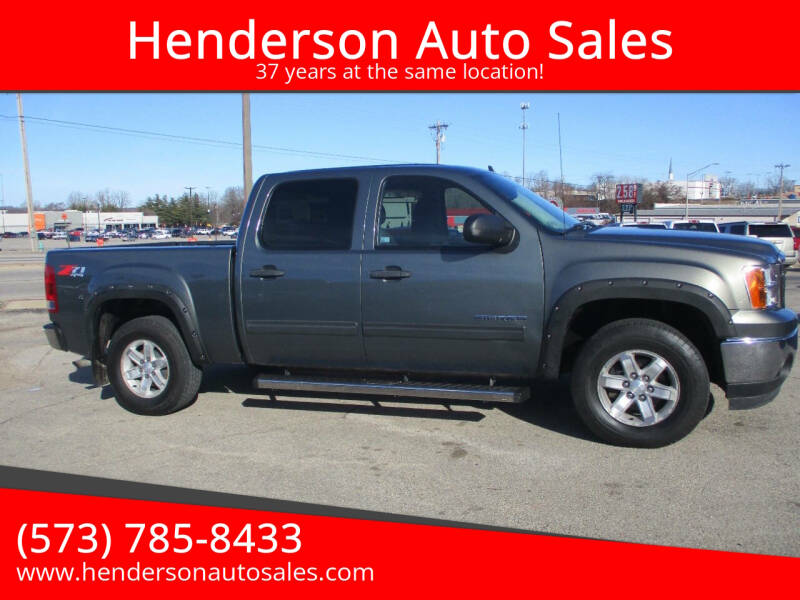 2011 GMC Sierra 1500 for sale at Henderson Auto Sales in Poplar Bluff MO