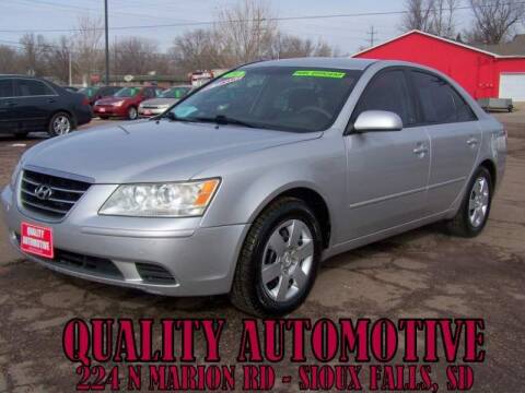 2009 Hyundai Sonata for sale at Quality Automotive in Sioux Falls SD