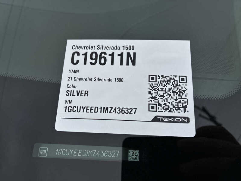 2021 Chevrolet Silverado 1500