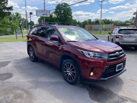 2018 Toyota Highlander for sale at JERRY SIMON AUTO SALES in Cambridge NY